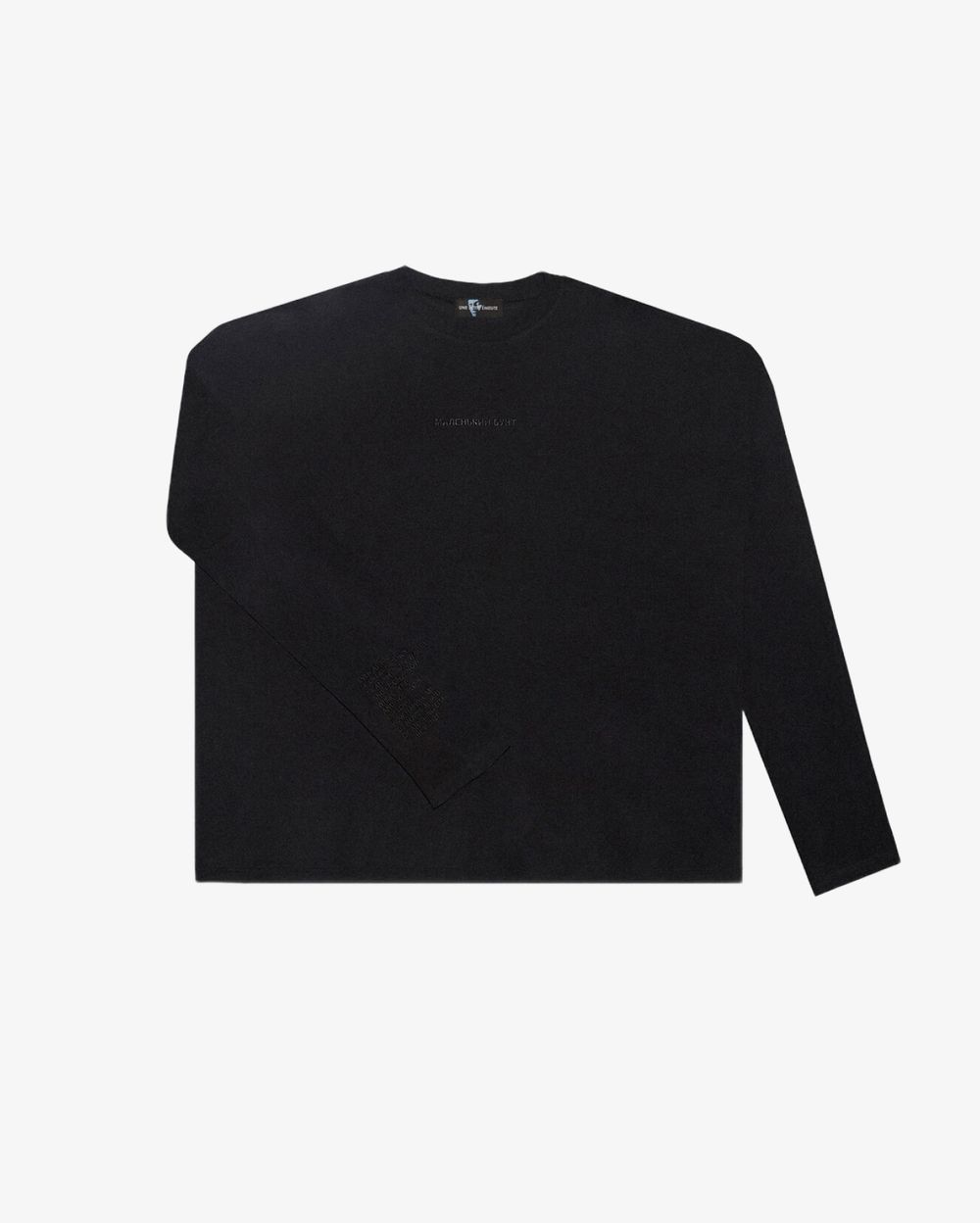 Лонгслив Une Petite Emeute Black Butterfly черный