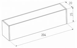 Встраиваемый светильник Arlight MAG-25 046332