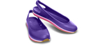 Балетки Crocs Retro Slingback Flat Ultraviolet / Fuchsia