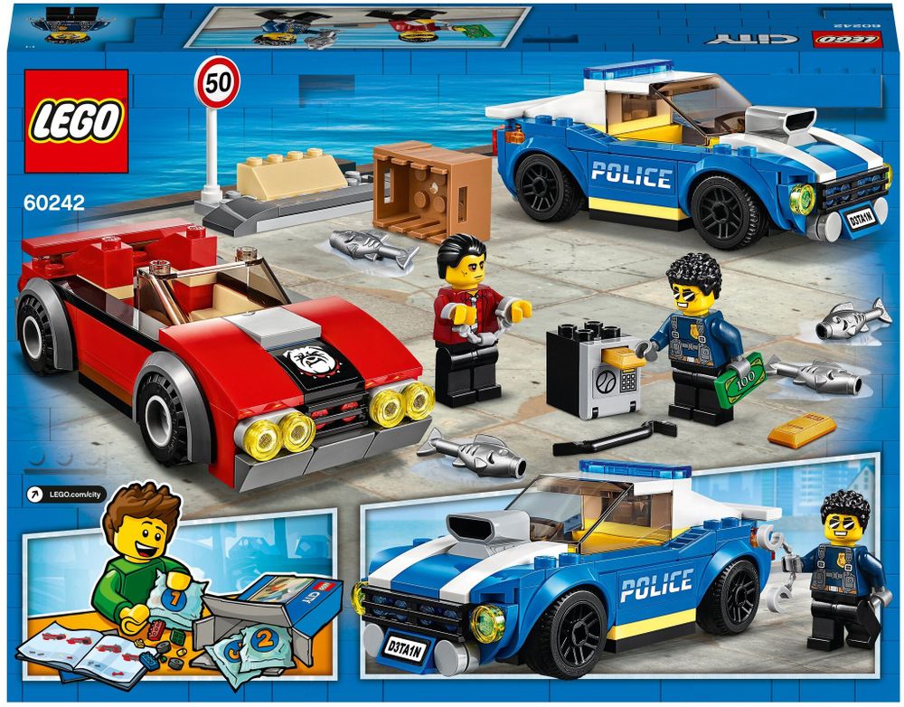 Конструктор LEGO City Police 60242 Арест на шоссе