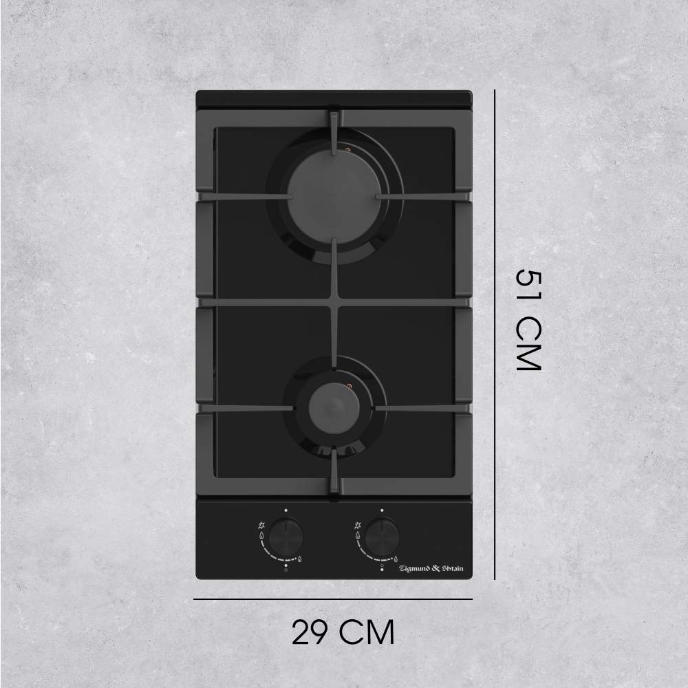 Газовая варочная панель домино Zigmund & Shtain G 14.3 B