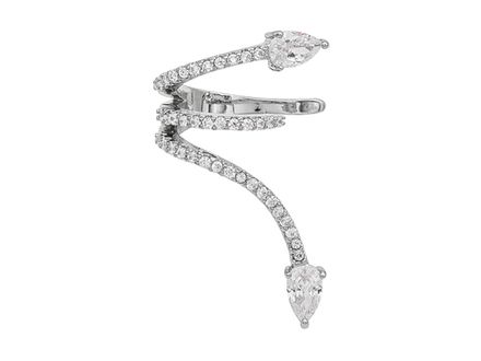 Кафф "Змейки" 36мм, со стразами