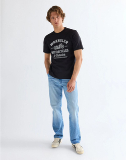 Футболка мужская WRANGLER AMERICANA TEE BLACK