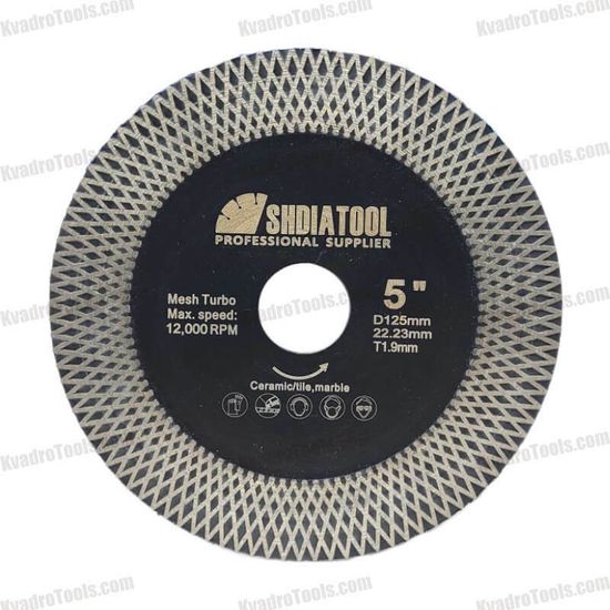 Диск алмазный для заусовки чёрный