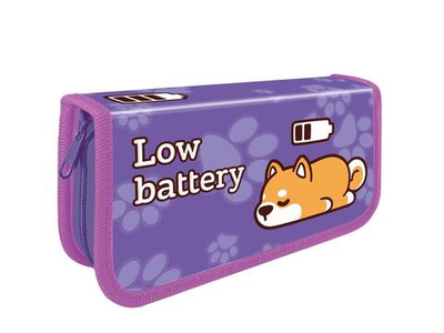 Пенал 1 секц. ЛАЙТ средний 190*90 "Сонный корги 2023" (Пчелка)