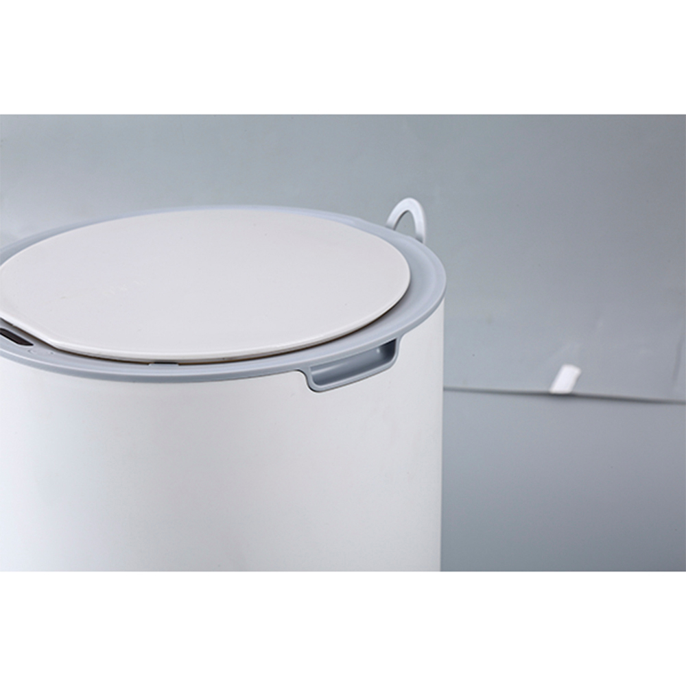 Ведро для мусора сенсорное, круг, Foodatlas JAH-6011, 8 л (белый)