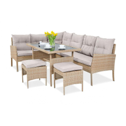 Комплект плетеной мебели AFM-107B Beige (3 кор.)