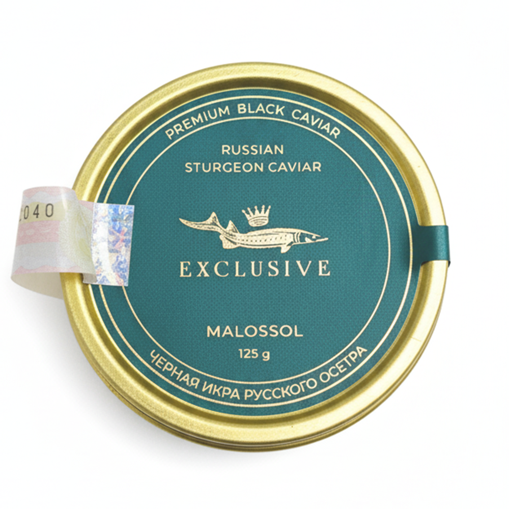 Икра черная осетровая Exclusive 125гр