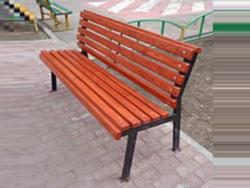 Скамья Грань (со спинкой)