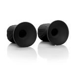 Насадки-присоски на соски Nipple Play® Silicone Pro Nipple Suckers (Цвет: черный)