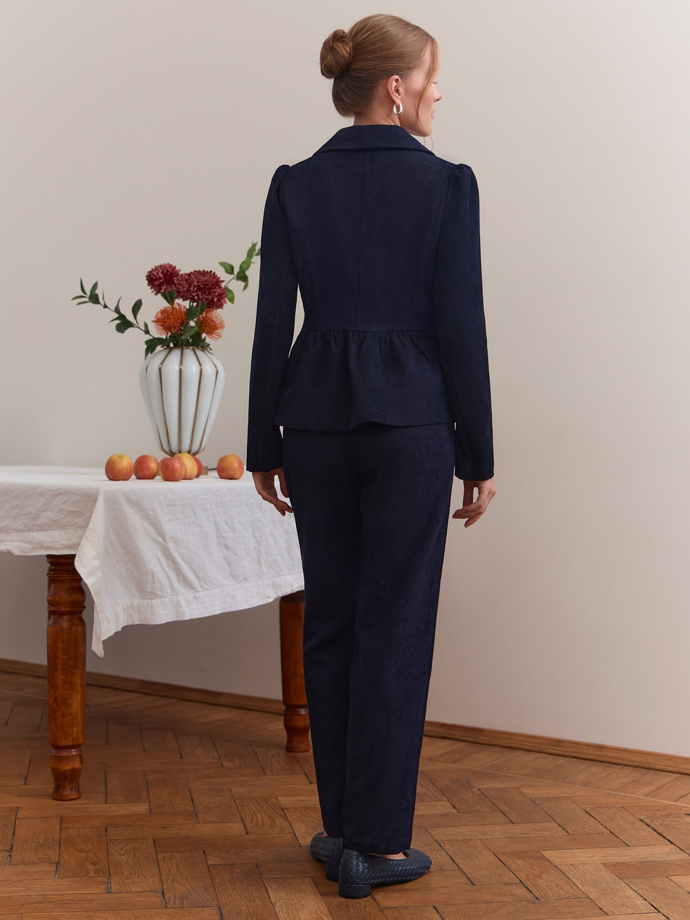 Брюки классические вельветовые