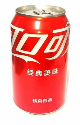 Газированный напиток Coca-Сola, Кока-Кола ж/б 330 мл Китай