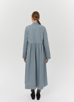 Платье «Узоры», синий