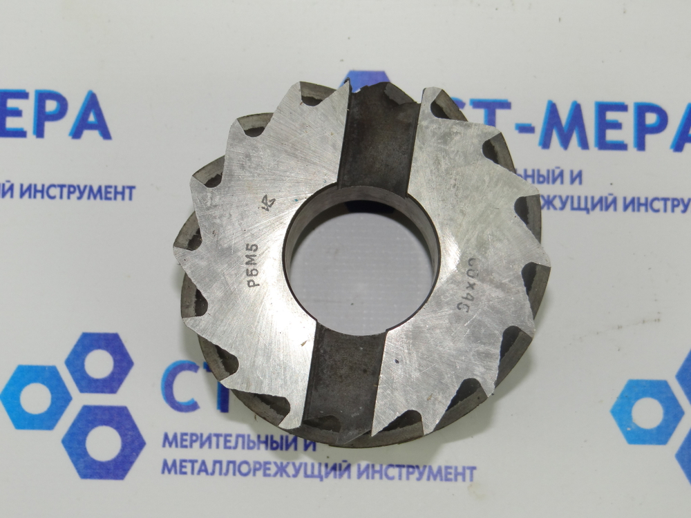 Фреза торцовая насадная 80х45х32 z=16 Р6М5 2210-0073 Винницкий ИЗ