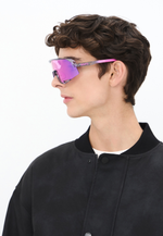 Спортивные очки с диоптриями 100% SLENDALE Tokyo Night - Purple Mirror Lens