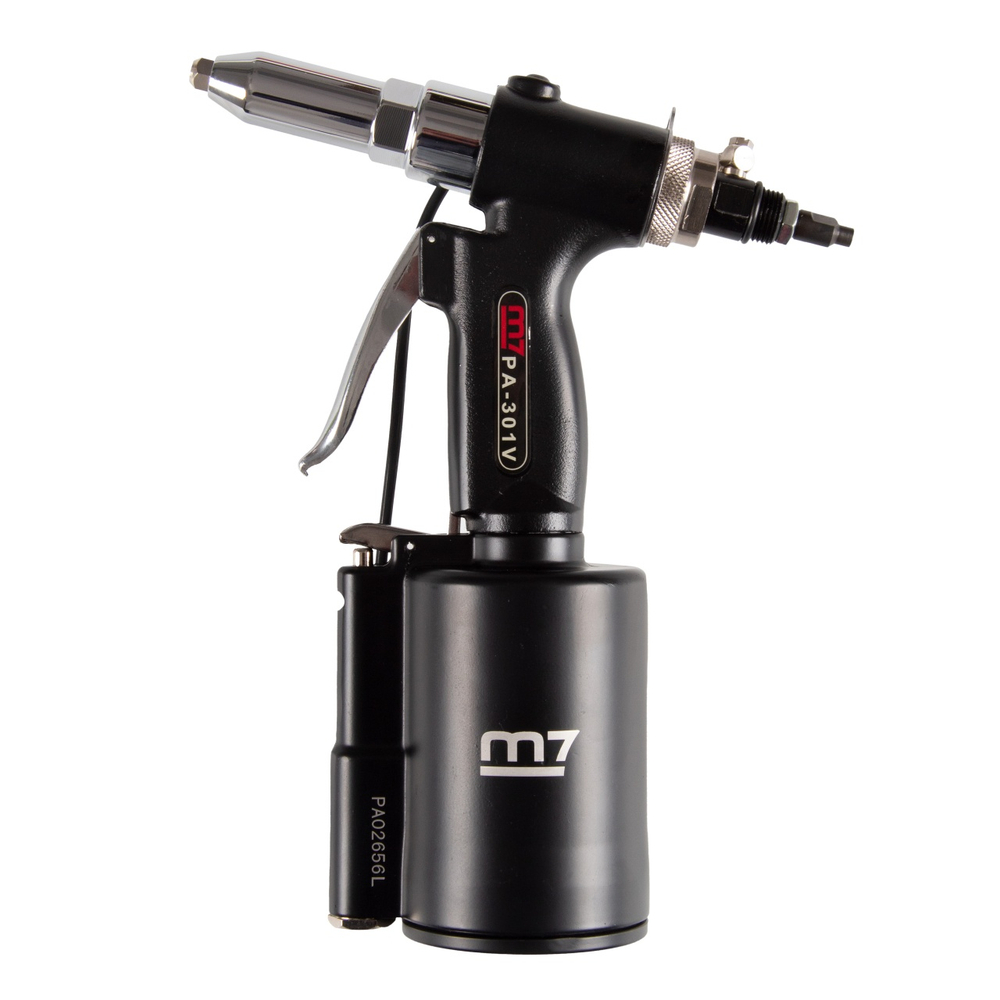 Пневмогидравлический заклепочник для заклепок диаметром 2,4 до 4,8 мм, пневмоудержание заклепки MIGH