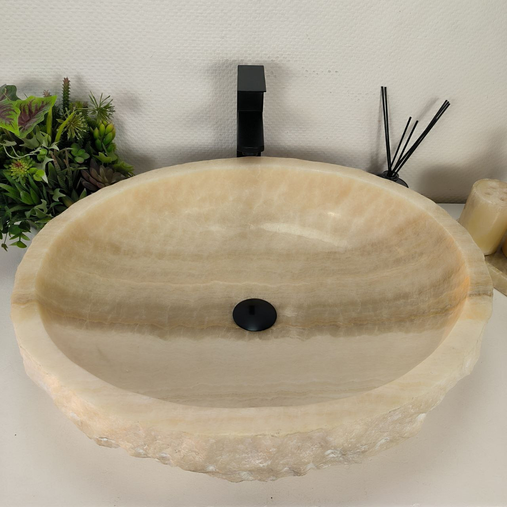 Раковина из оникса Erozy White EO-64295 62*53*16 0215