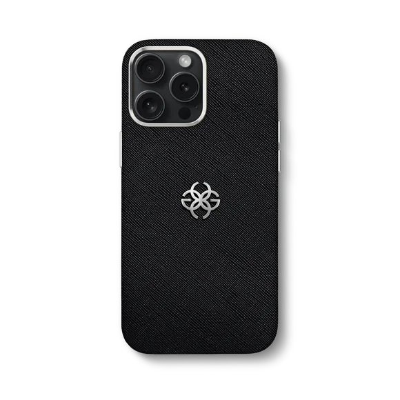 Чехол для iPhone 15 - Сафьяновая кожа