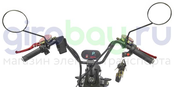 Электроскутер IKINGI X7 PRO OFF-ROAD 3000W - Черный