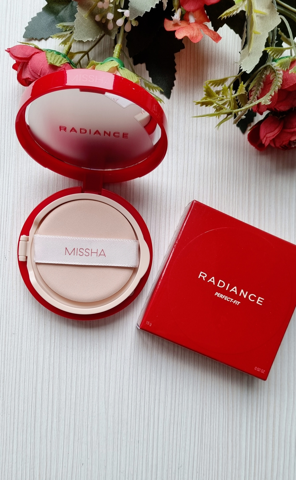 MISSHA Radiance Perfect Fit Cushion Foundation Тональная основа-кушон для лица SPF 50, 15 г
