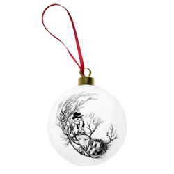 Шарик новогодний 8см Rory Dobner Time For A Christmas Tea Party