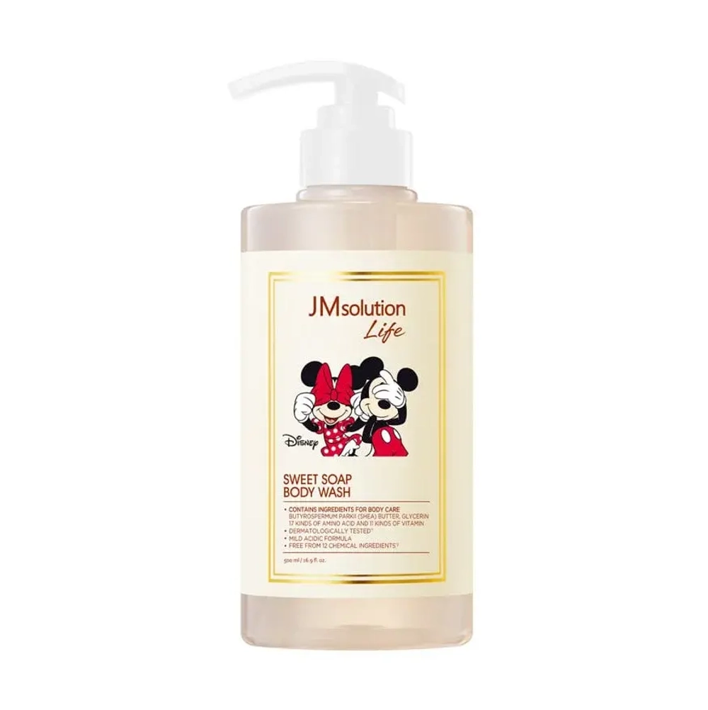 Гель для душа с ароматом мускуса и мака JMsolution Life Disney Collection Sweet Soap Body Wash,500мл