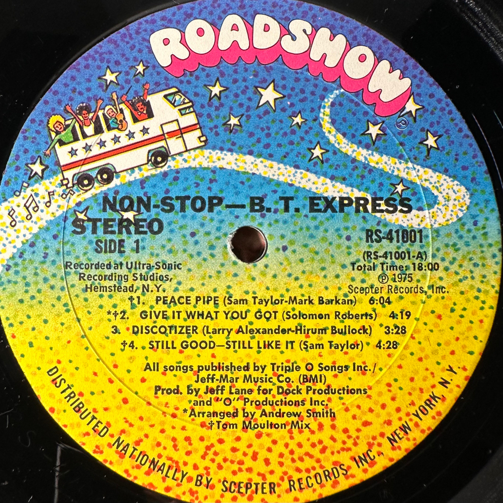 B.T. Express ‎– Non-Stop (США 1975г.)