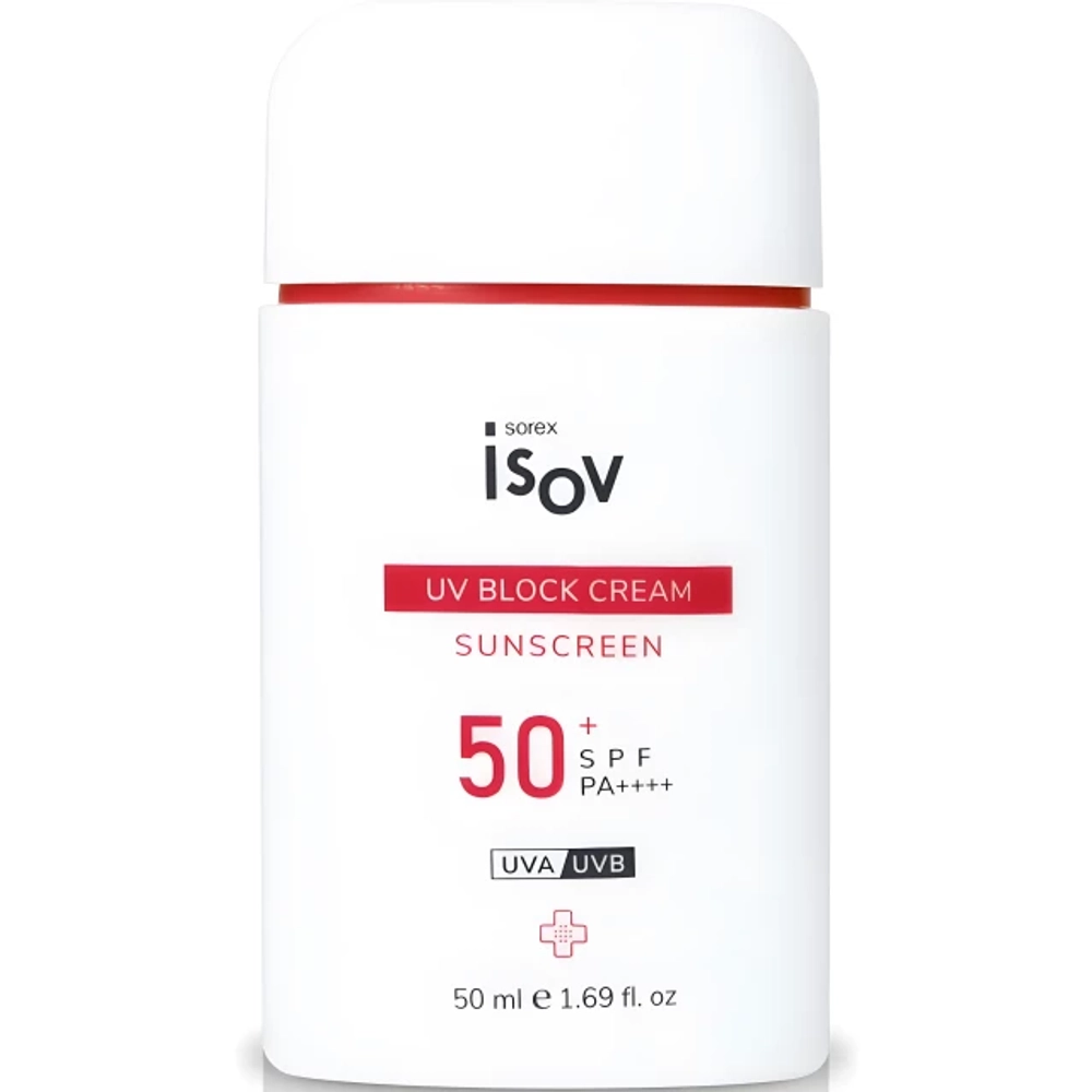 Isov Солнцезащитный крем SPF 50+ UV 50 мл. | Block Cream SPF 50+