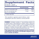 Pure Encapsulations - Iron-C 60 capsules
