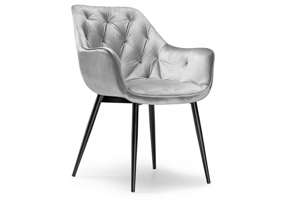 Стул на металлокаркасе Woodville Remo light gray