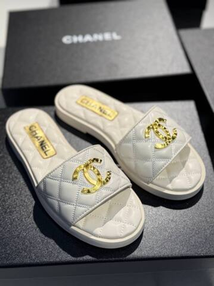 Шлепанцы CHANEL