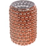 Подсвечник «Капли дождя» 8*12,5 см, Янтарь