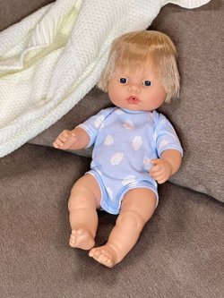 Кукла BERJUAN виниловая 38см Newborn (17056)