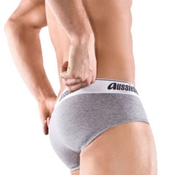 Мужские трусы брифы Aussiebum Cotton Soft Brief Metro Grey AB00107