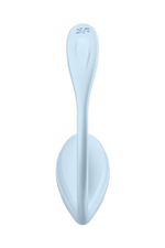 Голубое виброяйцо Smooth Petal (Цвет: голубой)