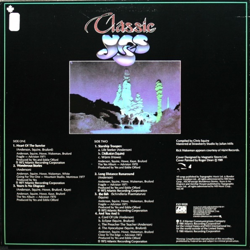 Yes / Classic Yes (LP)
