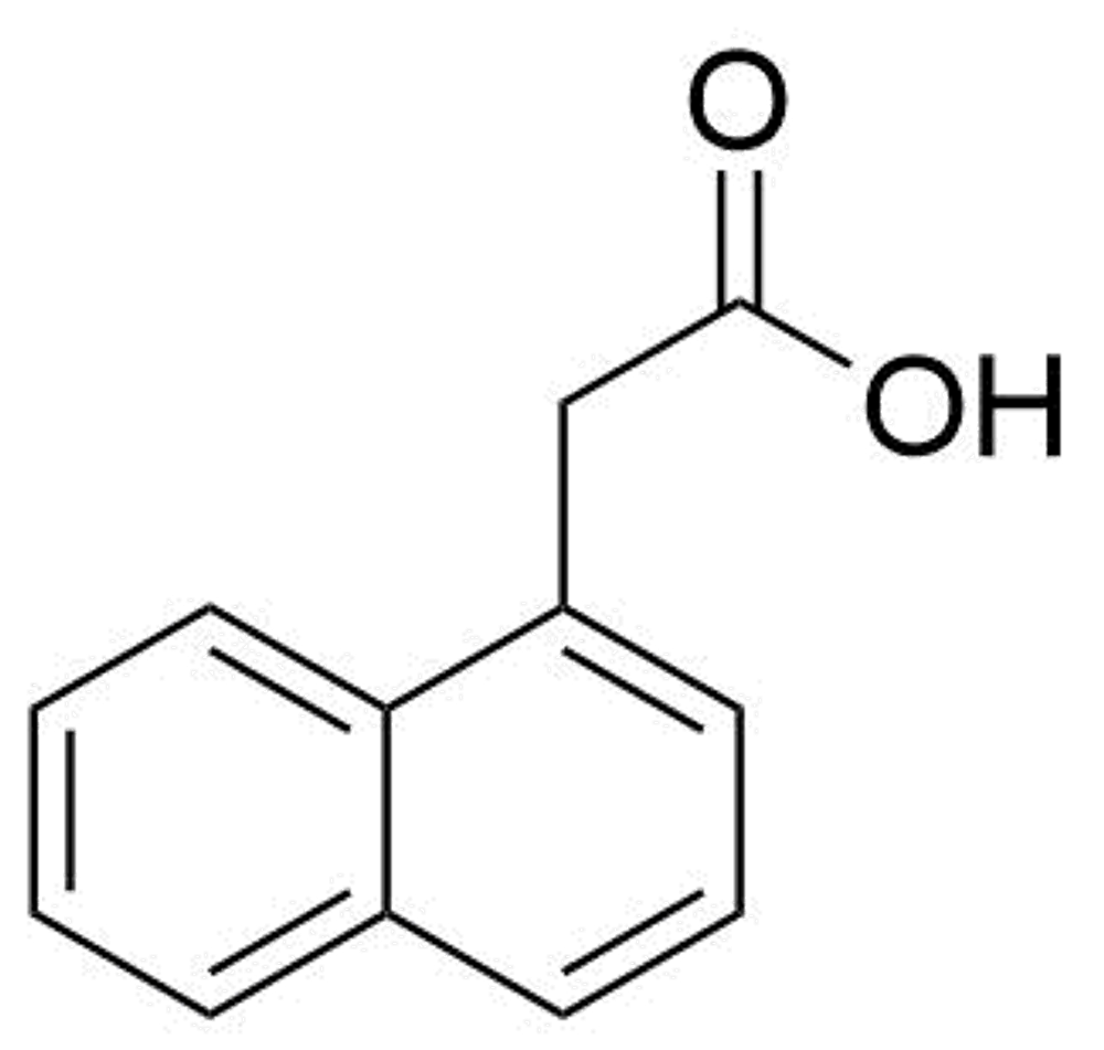 Нафтилуксусная кислота формула структура
