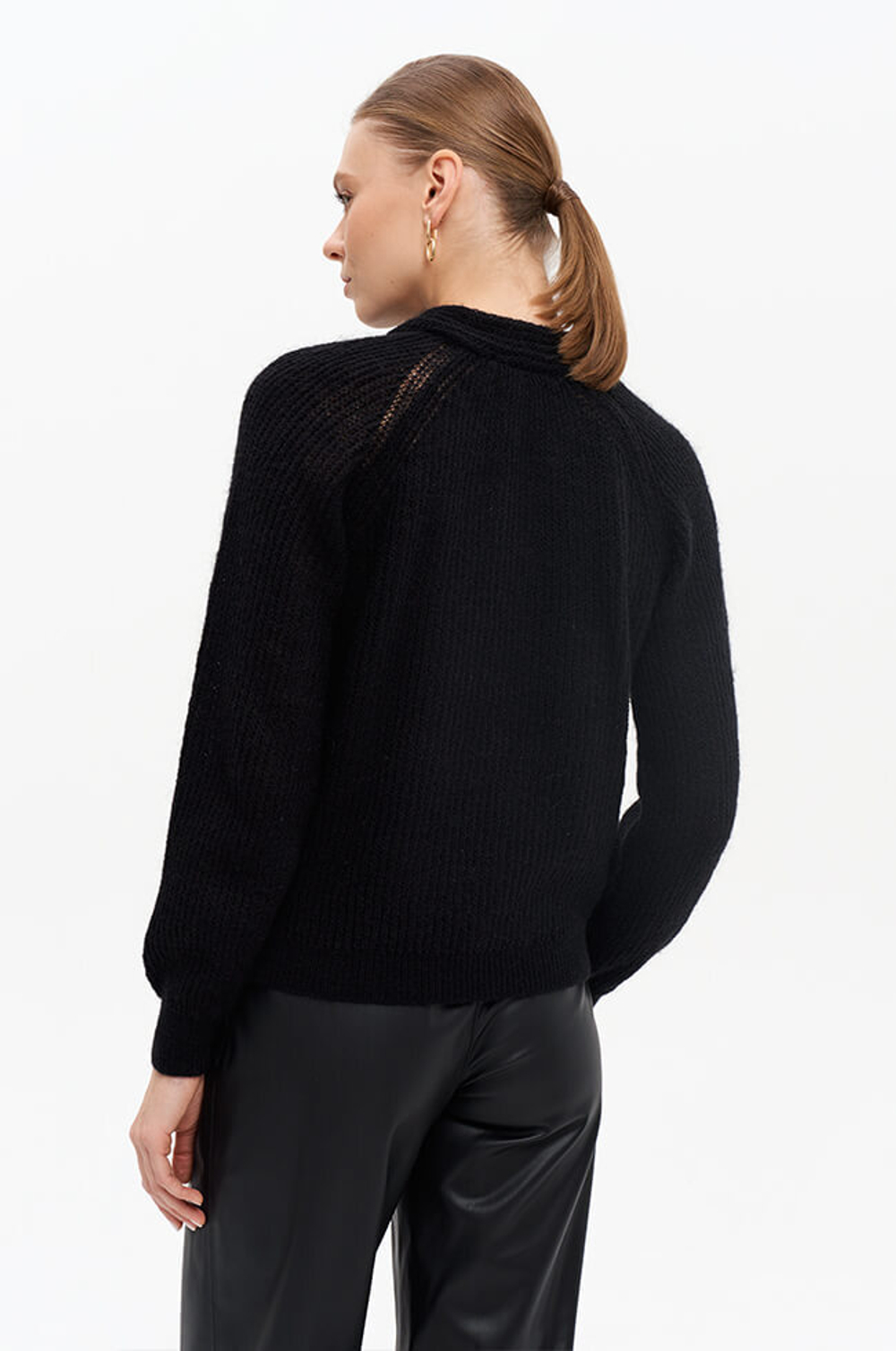 23113 Джемпер женский (черный)