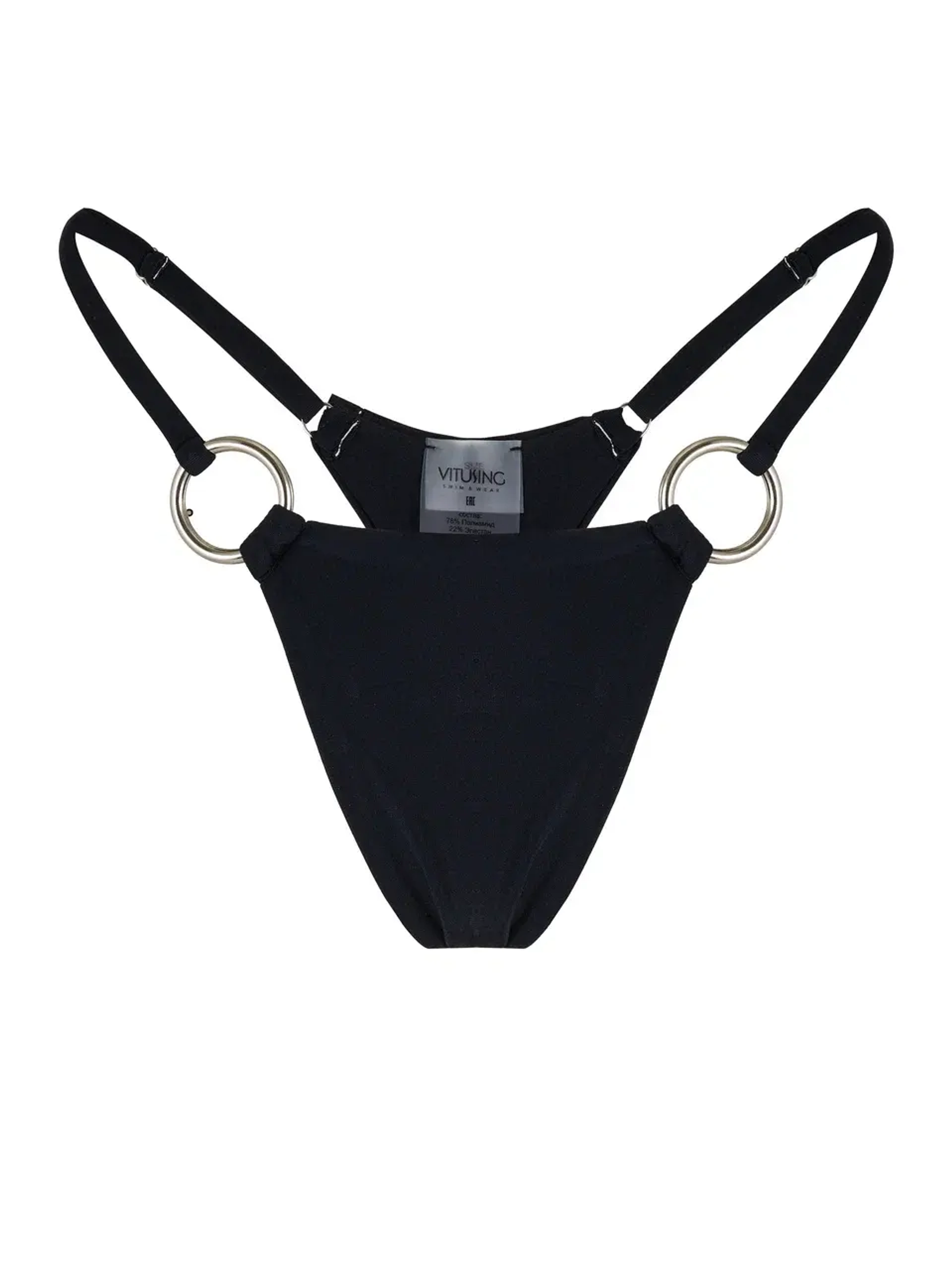 Купальник РИНГ чёрный пошив