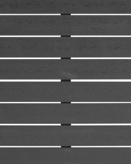 Sirley Уличный стол из черного алюминия 70 x 70 см