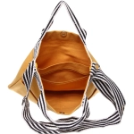 Сумка - шоппер женская «Every day», 2 кармана, плечевой ремень, микс три цвета, 30*11см