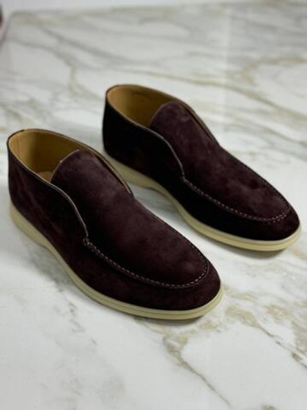 Высокие лоферы Loro Piana