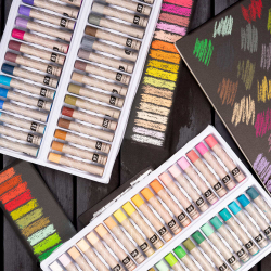 Масляная пастель Малевичъ профессиональная, 72 цвета