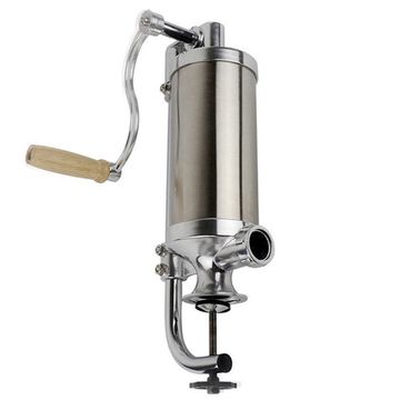 Шприц для колбас 3 кг. Kamille KM-6509 из нержавеющей стали с силиконовыми насадками