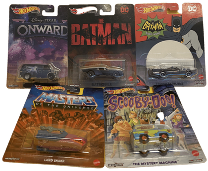 Hot Wheels Premium Replica Entertainment 5-pack (2022)