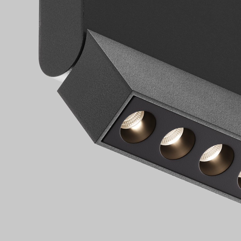 Потолочный светодиодный светильник Maytoni Points rot C136CL-12W4K-B