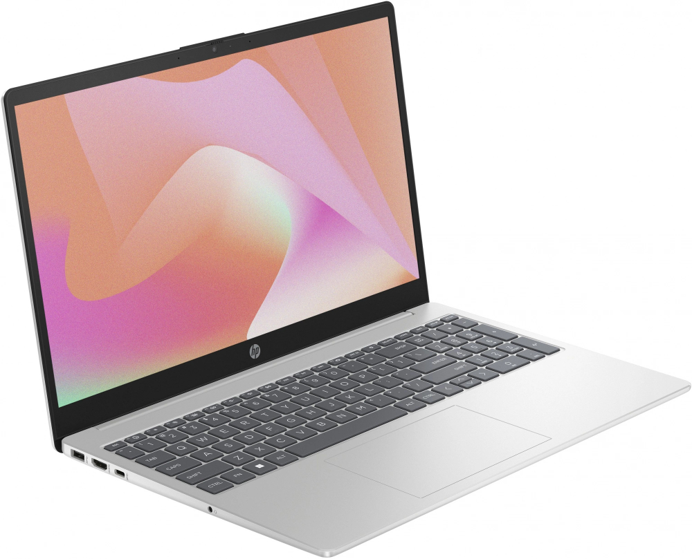 Ноутбук  HP 15-fd0355nia 15.6 ", Core i5, 16 Гб RAM, 512 Гб SSD, Iris Xe Graphics, Серебристый