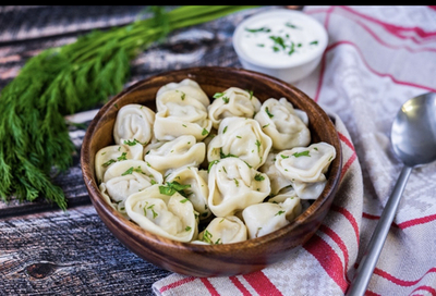 Пельмени мясные отварные 200гр