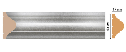 Молдинг DECOMASTER D002-375 (40*17*2400мм)