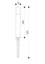 Ландшафтный светильник Outdoor O416FL-L3B3K1